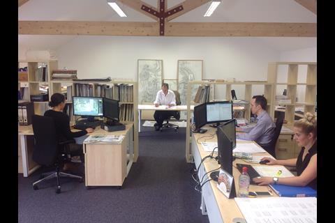 Francis Terry's new office in Ardleigh, Colchester